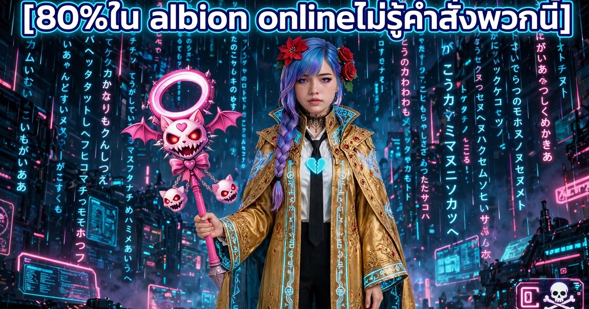 ALBION://NAV_SYS | คู่มือคำสั่ง & ระบบนำทาง Albion Online